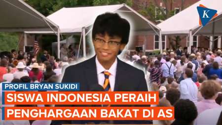 Profil Bryan Sukidi, Siswa Indonesia Peraih Penghargaan Bakat Luar Biasa di AS