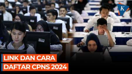 Berikut Link dan Cara Daftar CPNS 2024