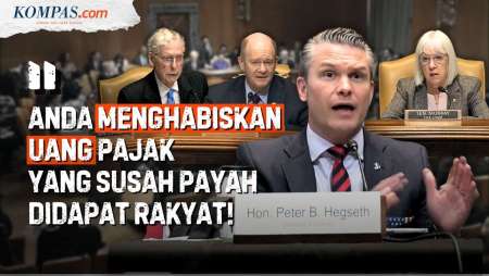 Menhan Hegseth "Diserang" DPR AS karena Habiskan Uang Pajak untuk Perang Iran