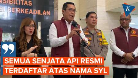 Polri Ungkap Status Kepemilikan 12 Senpi Eks Mentan SYL 