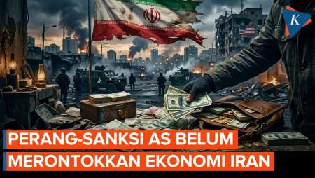 Iran "Babak Belur" Karena Perang Dan Sanksi AS, Tapi Ekonominya Belum Runtuh?