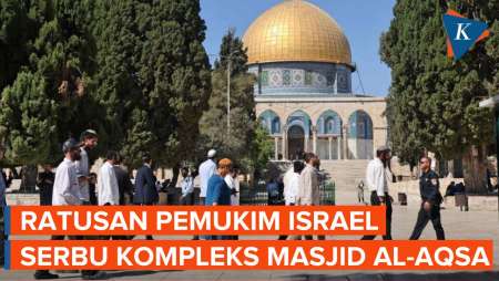 Masjid Al Aqsa Yerusalem Palestina Diserbu Ratusan Pemukim Israel, Ada Apa?