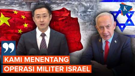 China Kecam Keras Operasi Milter Besar-besaran Israel ke Gaza