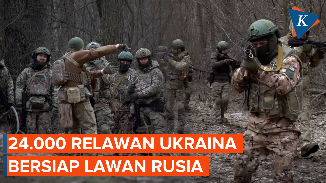 Antisipasi Serangan Musim Semi Rusia, 24.000 Warga Rela Jadi Tentara Ukraina