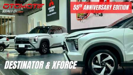 Mitsubishi 55th Anniversary Limited Edition Dengan Destinator Dan Xforce