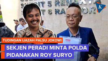 Pelapor Desak Polda Metro Tetapkan Roy Suryo Jadi Tersangka Kasus Ijazah Jokowi