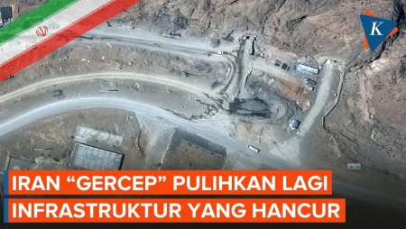 Serangan AS-Israel Tak Efektif, Iran Dengan Cepat Bangun Lagi Fasilitas Yang Digempur
