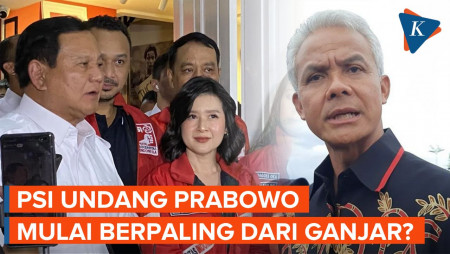 Undang Prabowo ke Kantornya, PSI Berpaling dari Ganjar?