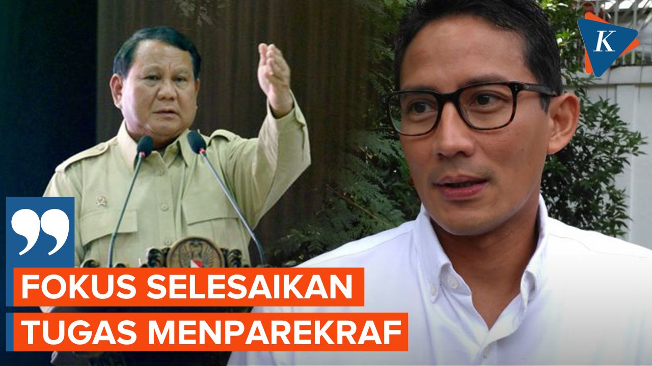 Arahan Khusus Prabowo Subianto untuk Sandiaga Uno
