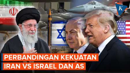 Iran Siap Lawan AS Dan Israel, Bagaimana Perbandingan Kekuatan Militernya?