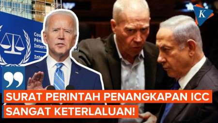 Bela Israel, Biden Anggap Surat Penangkapan untuk Netanyahu Keterlaluan!