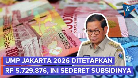 [FULL] UMP Jakarta 2026 Rp 5.729.876 Dan Sederet Subsidi Bagi Buruh