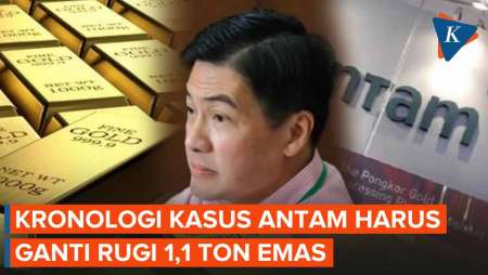 Kronologi Kasus Antam Harus Ganti 1,1 Ton Emas ke Konglomerat Surabaya