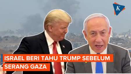 Netanyahu Sudah Beri Tahu Trump Sebelum Serang Gaza