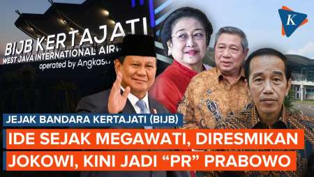 Jejak Bandara Kertajati: Ide Sejak Era Megawati, Diresmikan Jokowi, Jadi “PR” Prabowo
