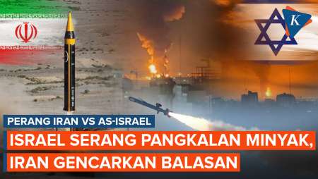 Hari Ke-9 Perang: Israel Serang Pangkalan Minyak, Iran Gencarkan Balasan