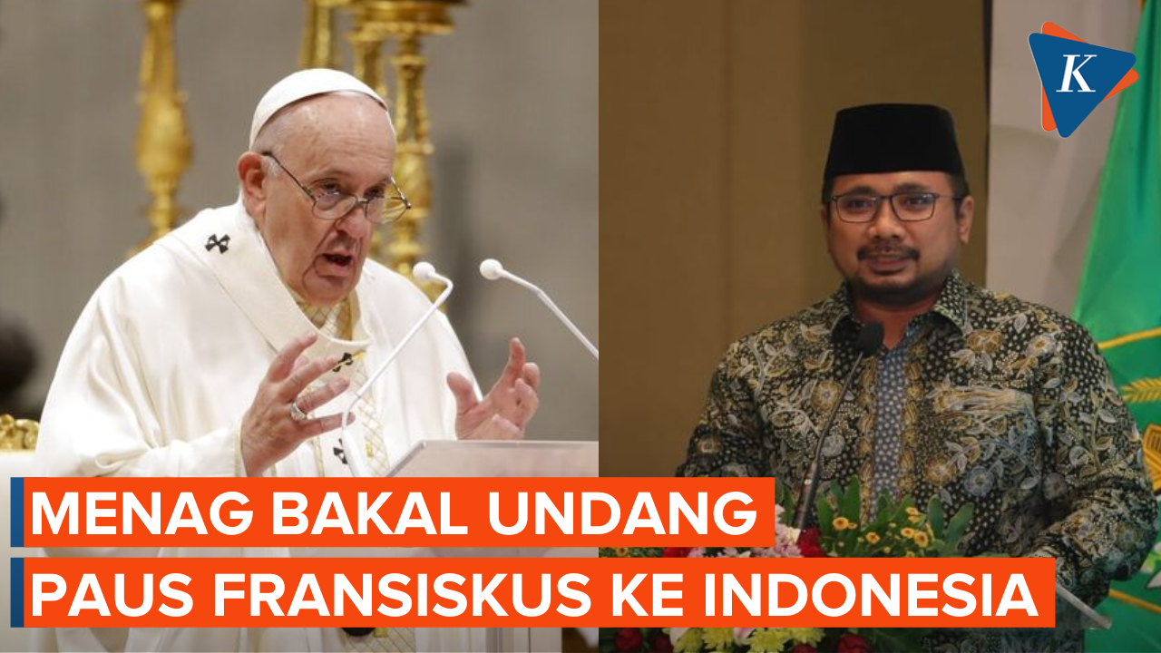 Menag Yaqut bakal Undang paus Fransiskus ke Indonesia