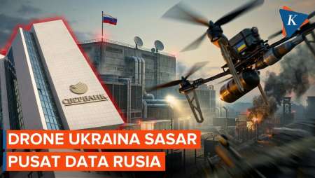 Pusat Data Rusia Lagi-lagi Jadi Sasaran "Empuk" Drone Ukraina