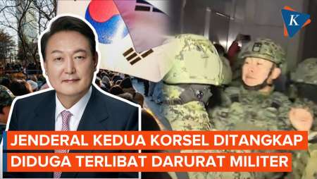 Satu Lagi Jenderal Korsel Ditangkap atas Dugaan Terlibat dalam Darurat Militer