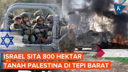 Israel Terus Perluas Wilayah Kependudukan di Tepi Barat Palestina