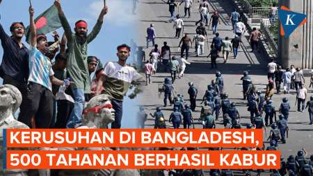 500 Tahanan Bangladesh Kabur Saat Kerusuhan Terjadi di Penjara