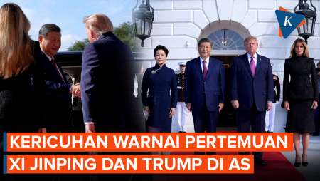 Ricuh Pertemuan Xi Jinping Dan Trump, Pers China Ribut Dengan Staf Gedung Putih!
