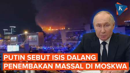 Soal Penembakan Massal di Konser Moskwa, Putin: Itu Dilakukan oleh Anggota ISIS