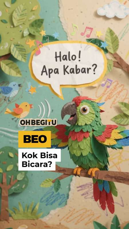 Kok Burung Beo Bisa Bicara?