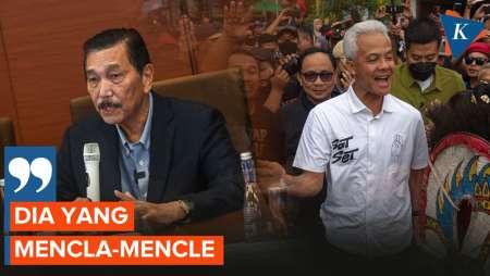 Luhut Balas Ganjar soal Jendral Mencla-mencle