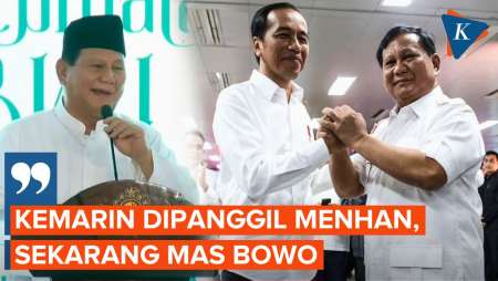 Cerita Prabowo Makin Akrab dengan Jokowi, Kini Dipanggil 
