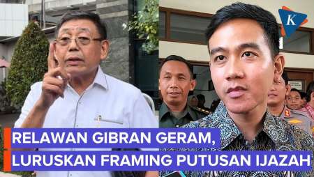Relawan Gibran Anggap Putusan MK Dipelintir: Gak Bisa Jadi Bekal Pemakzulan!