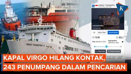 Kronologi Kapal Virgo Transport 8 Hilang Kontak Di Laut Jawa, Hadapi Cuaca Buruk