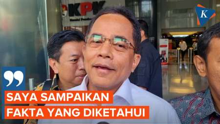 Selesai Diperiksa KPK, Sekjen DPR: Saya Enggak Boleh Ngomong Pokok Perkara