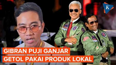 Momen Gibran Puji Ganjar yang Getol Pakai Produk Lokal