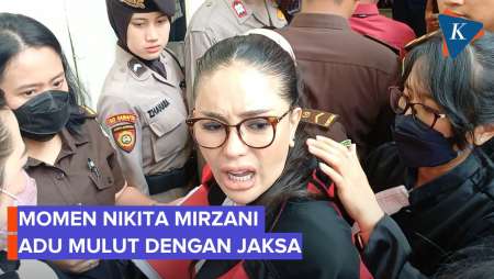 Nikita Mirzani Cekcok Lagi dengan Jaksa Saat Sidang Diskors