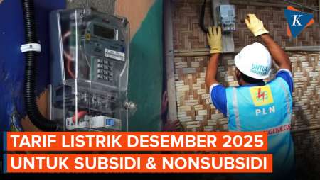 Catat! Ini Tarif Listrik Per KWh Desember 2025 Untuk Subsidi Dan Nonsubsidi