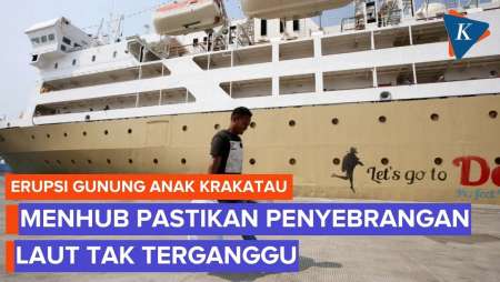 Menhub Minta Penumpang Pindah Naik Kereta Dan Kapal Imbas Erupsi Anak Krakatau