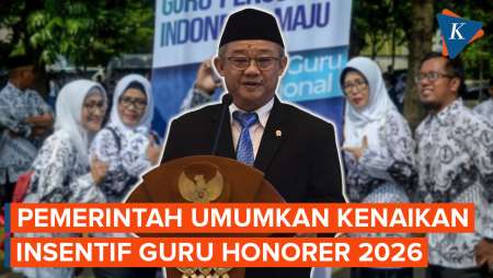 Pemerintah Umumkan Kenaikan Insentif Guru Honorer Mulai 2026