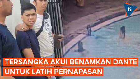 Kekasih Tamara Tyasmara Mengaku Benamkan Dante untuk Latih Pernapasan Berenang