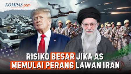 Iran "Untung" Jika Perang Lawan AS Berlangsung Lama