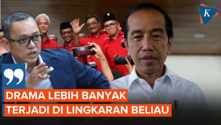 PDI-P Anggap Drama Politik Banyak Terjadi di Lingkaran Jokowi Sendiri