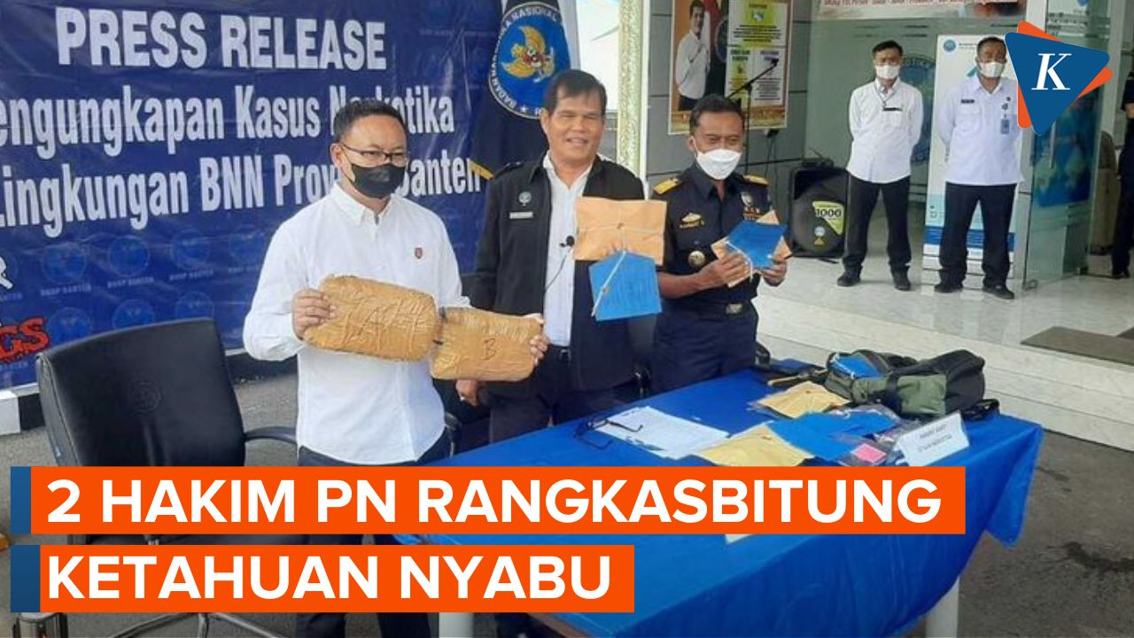 2 Hakim PN Rangkasbitung Akan Segera Dipecat Usai Tertangkap Basah Nyabu