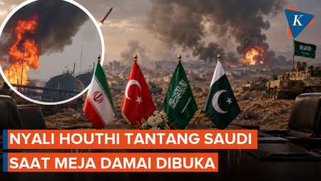 Langit Riyadh Mencekam, Houthi Nekat Gempur Riyadh Saat Pejabat Saudi Duduk Bersama Iran