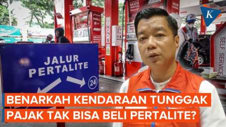 Benarkah Kendaraan Nunggak Pajak Tak Boleh Beli Pertalite? Ini Kata Pertamina