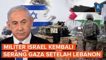 Setelah Lebanon, Militer Israel Kembali Gempur Gaza