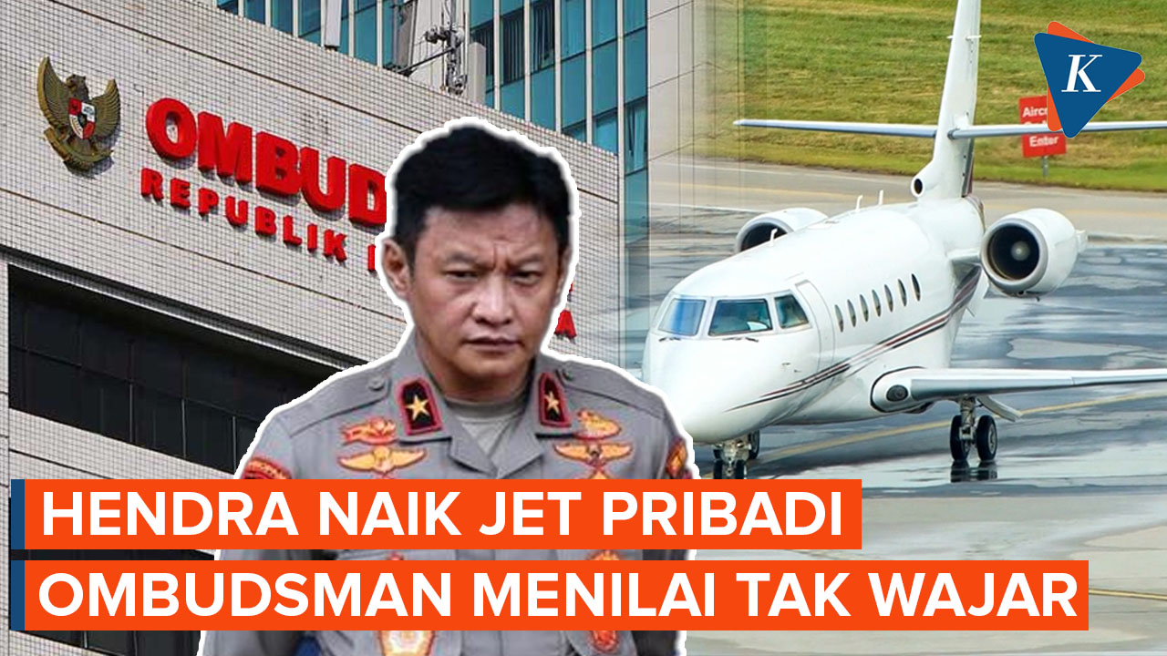 Ombudsman Nilai Hendra Kurniawan Naik Jet Pribadi adalah Tidak Wajar