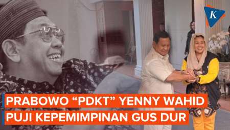 Prabowo: Meski Era Gus Dur Sebentar, tetapi Saya Sangat Terkesan