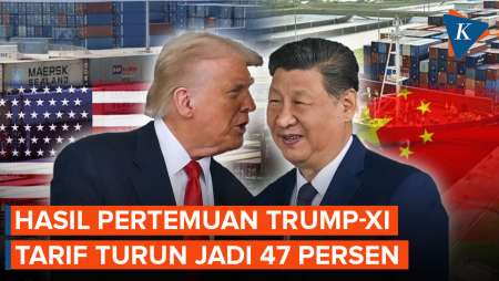 Hasil Pertemuan Trump Dan Xi, Tarif Impor China Turun Jadi 47 Persen