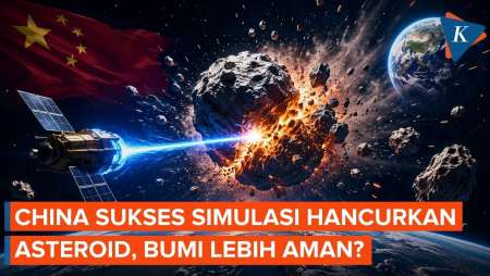 China Ungkap Strategi Hancurkan Asteroid Kiamat, Ledakannya Setara 200 Bom Hiroshima