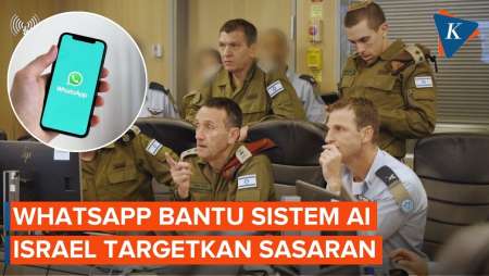 Israel Gunakan WhatsApp untuk Targetkan Serangan ke Palestina